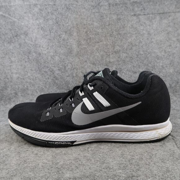 Nike Shoes Mens 10.5 Running Sneaker Zoom Structure 19 H2O Repel Trainer Black - Picture 7 of 15